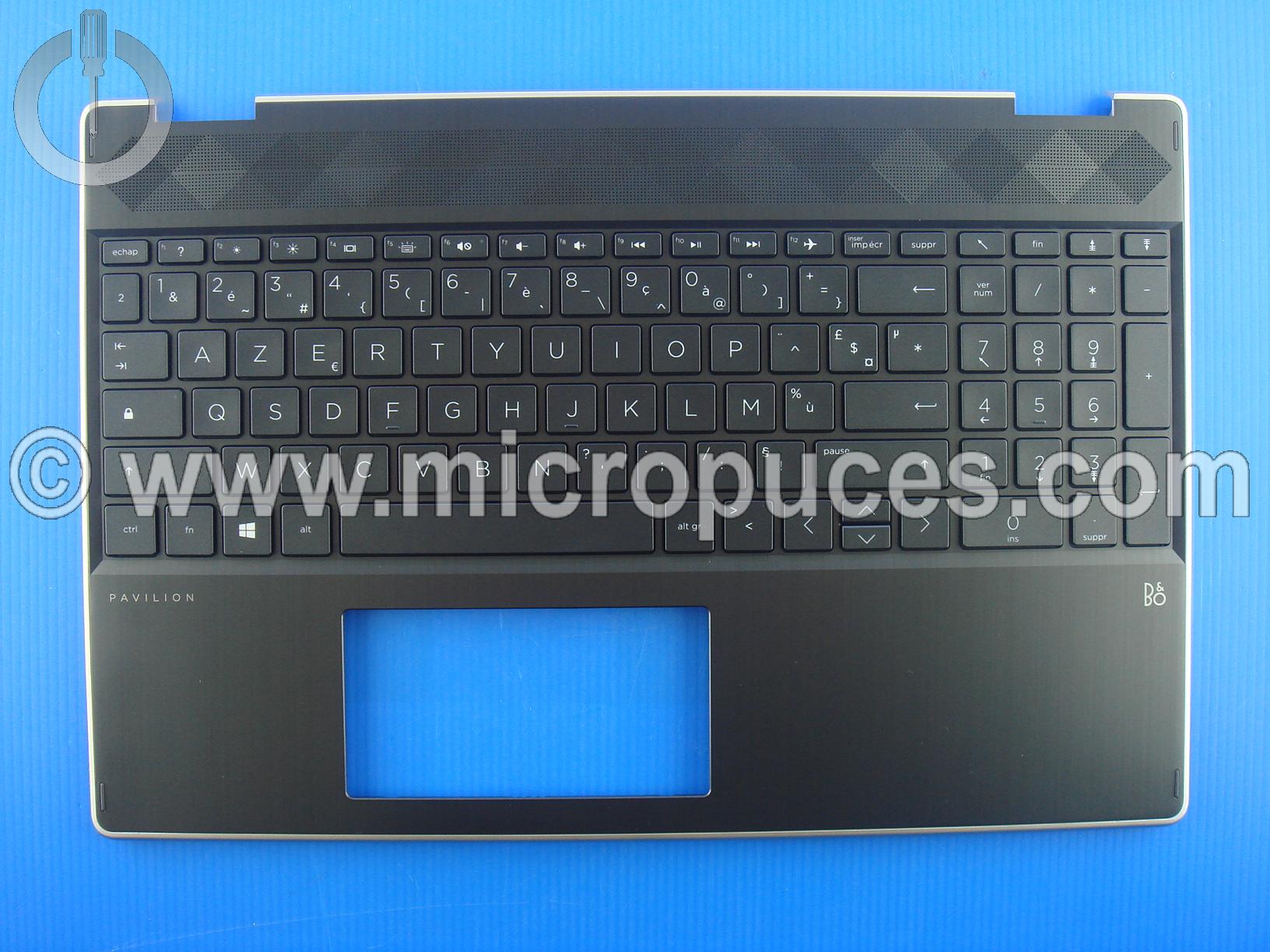 Clavier + plasturgie de dessus pour HP Spectre X360 15-DQ