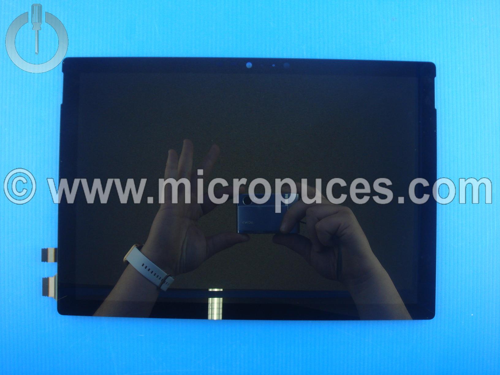 Vitre tactile + dalle LCD  pour MICROSOFT Surface Pro 7 1866