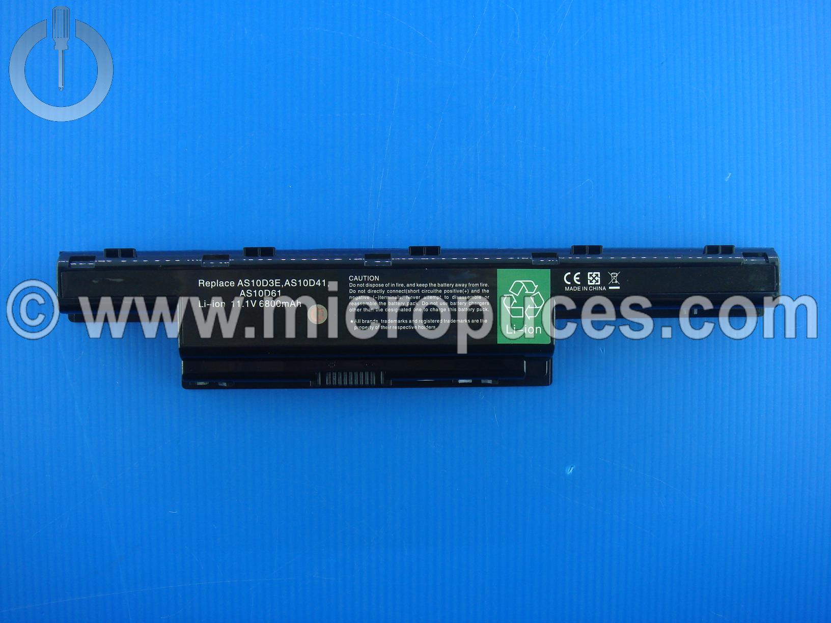 Batterie AS10D31 DE REMPLACEMENT pour ACER et Packard Bell