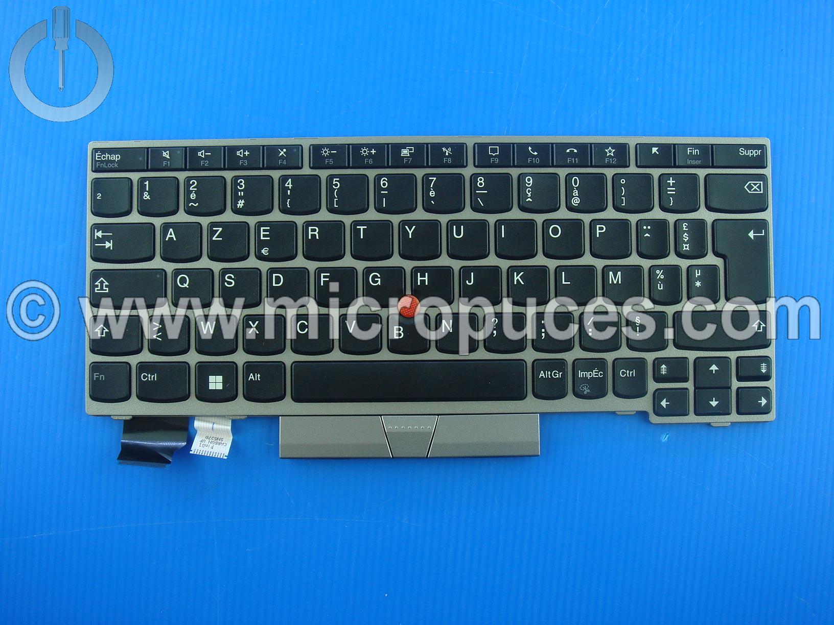 Clavier AZERTY pour LENOVO ThinkPad X280