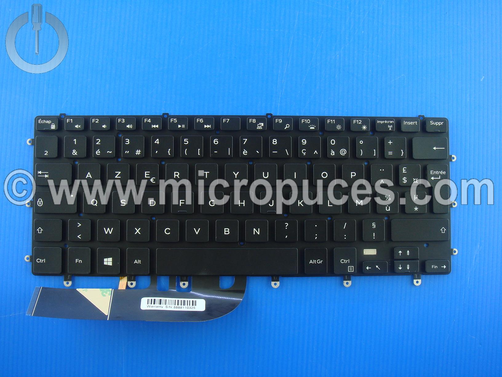 Clavier AZERTY pour DELL XPS 15 (9550)