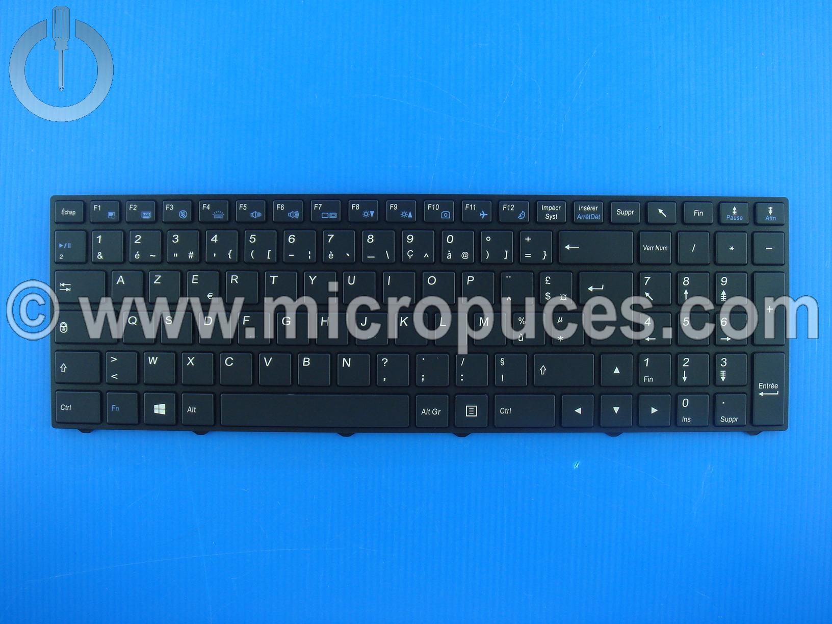 Clavier AZERTY pour Terra Mobile 1515 ( rtro clair )