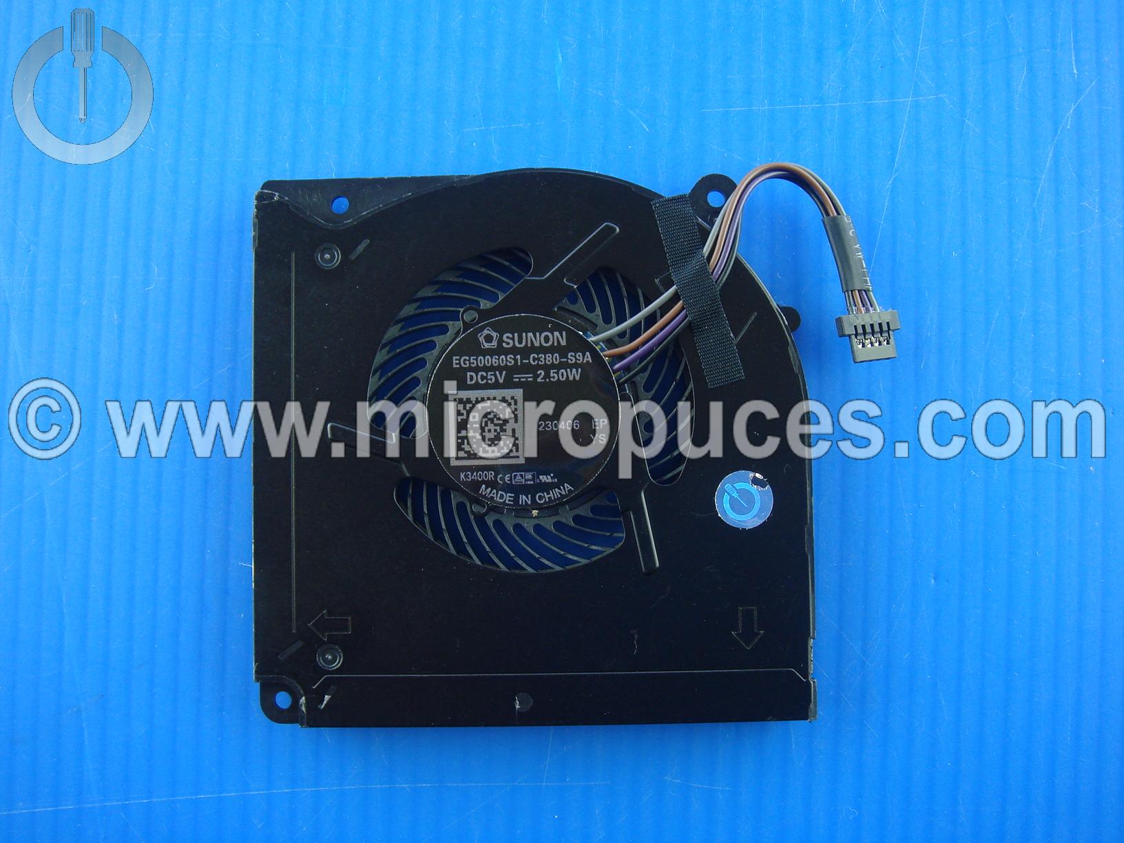 Ventilateur pour Schenker XMG15 17