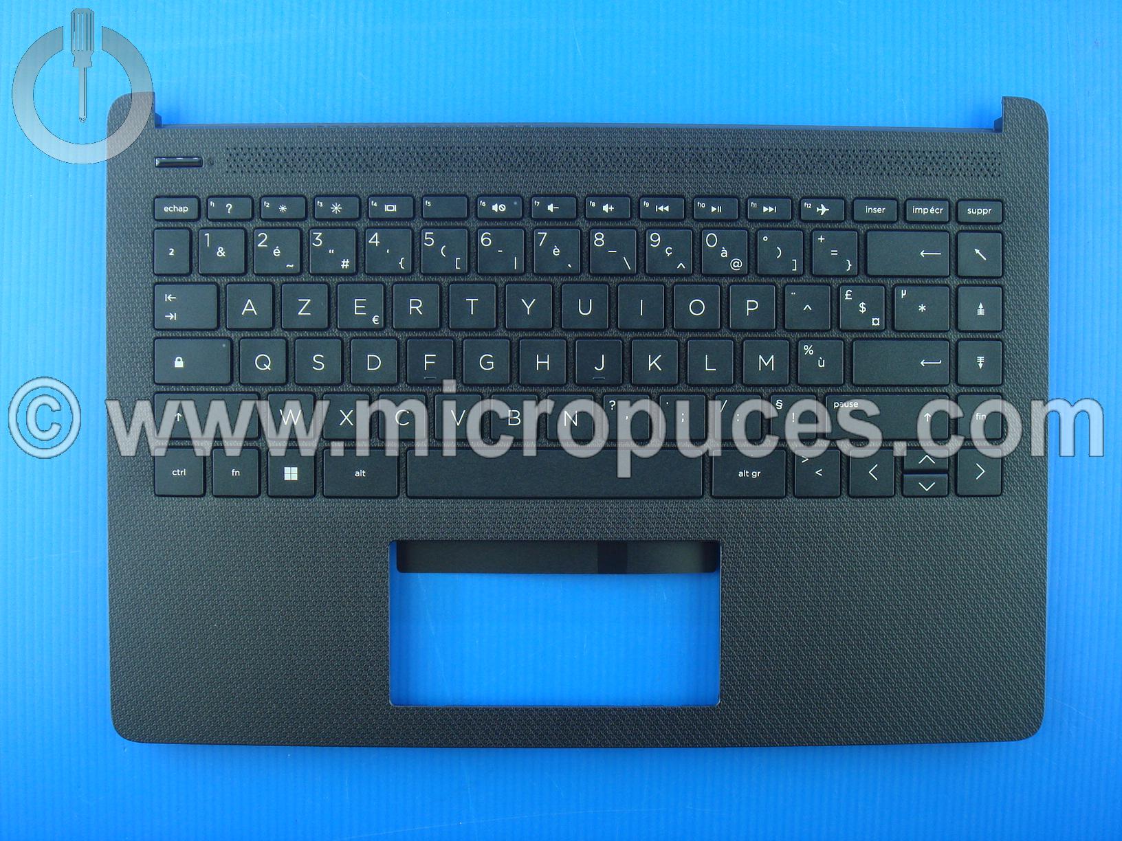 Clavier + plasturgie pour HP 14S-dq ou 14s-fq sans lecteur d'empreintes