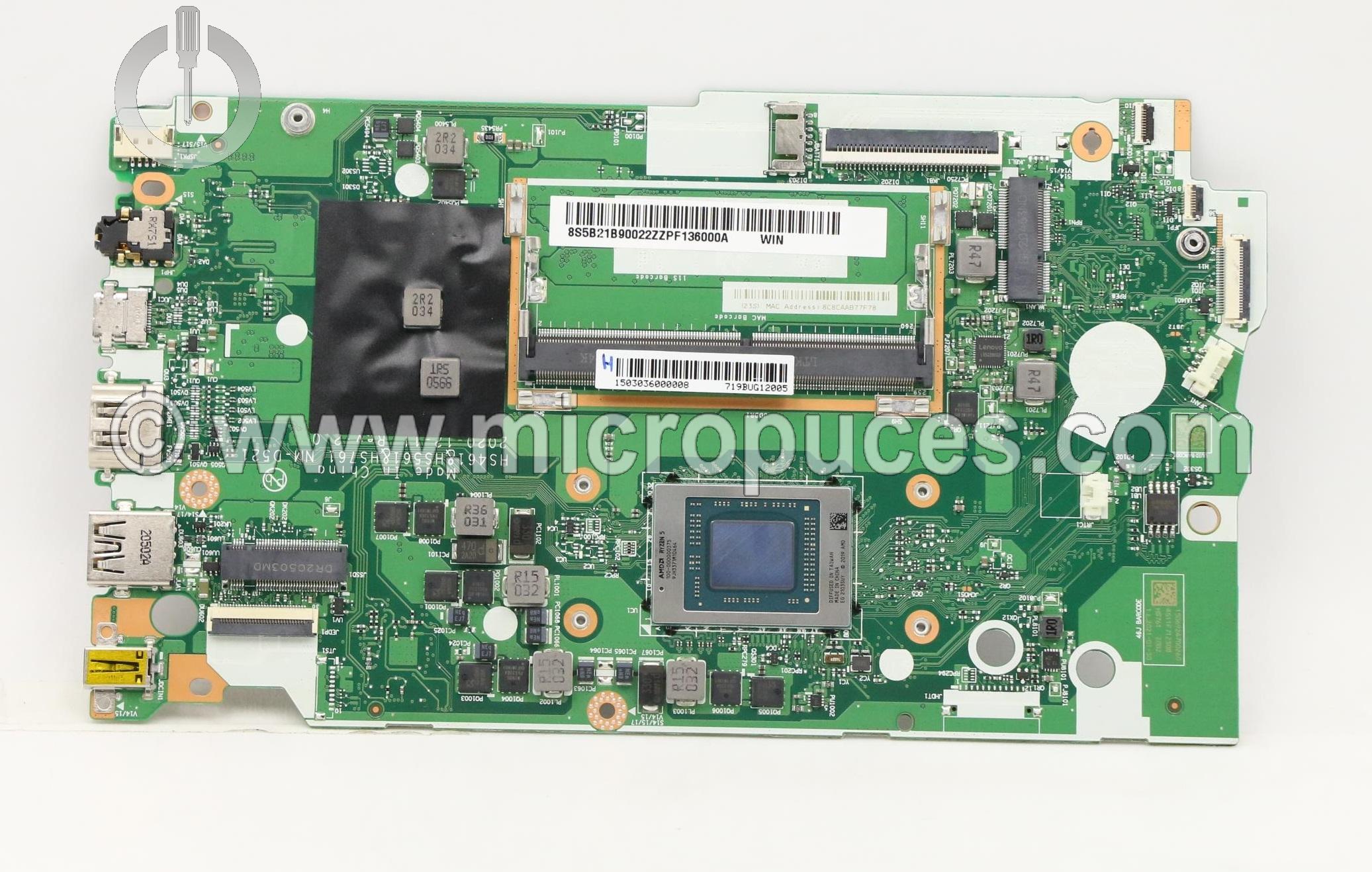 Carte mre pour IdeaPad 3-17ALC6 Laptop - Type 82KV