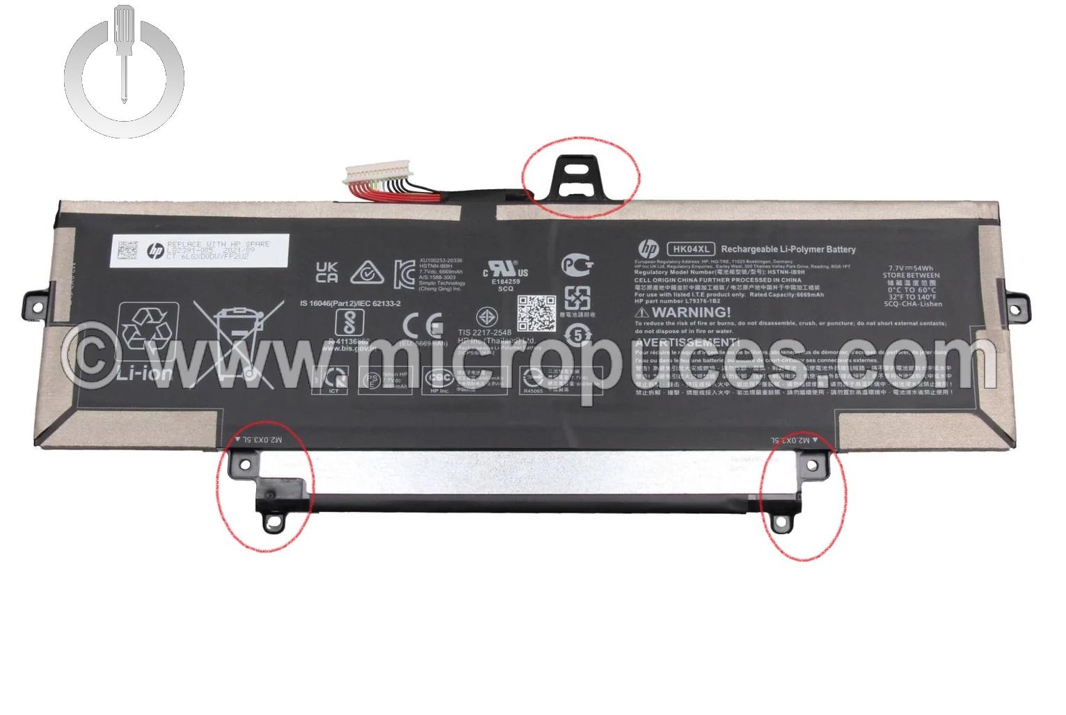 Batterie pour HP Elitebook X360 1030 G8