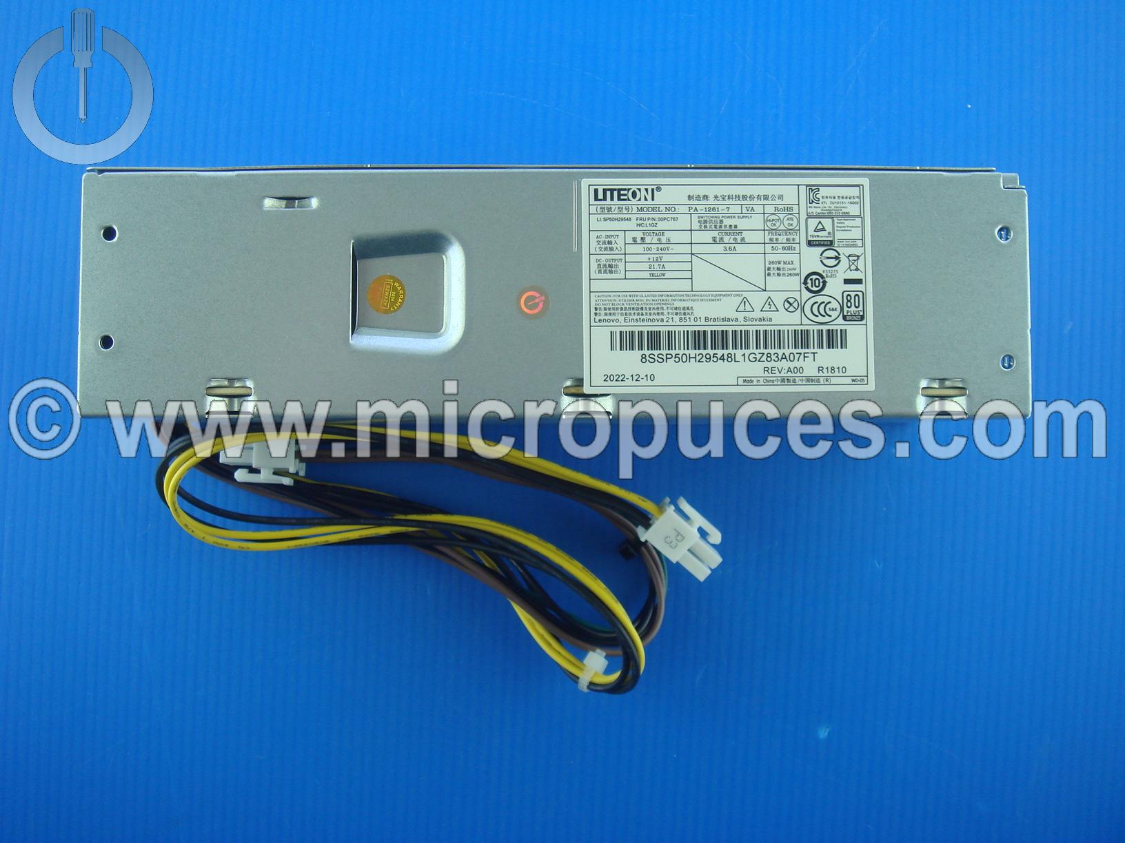 Alimentation pour Lenovo IdeaCentre 3-07IMB05