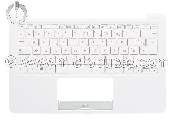 Plasturgie + clavier blanc VivoBook pour ASUS E202SA