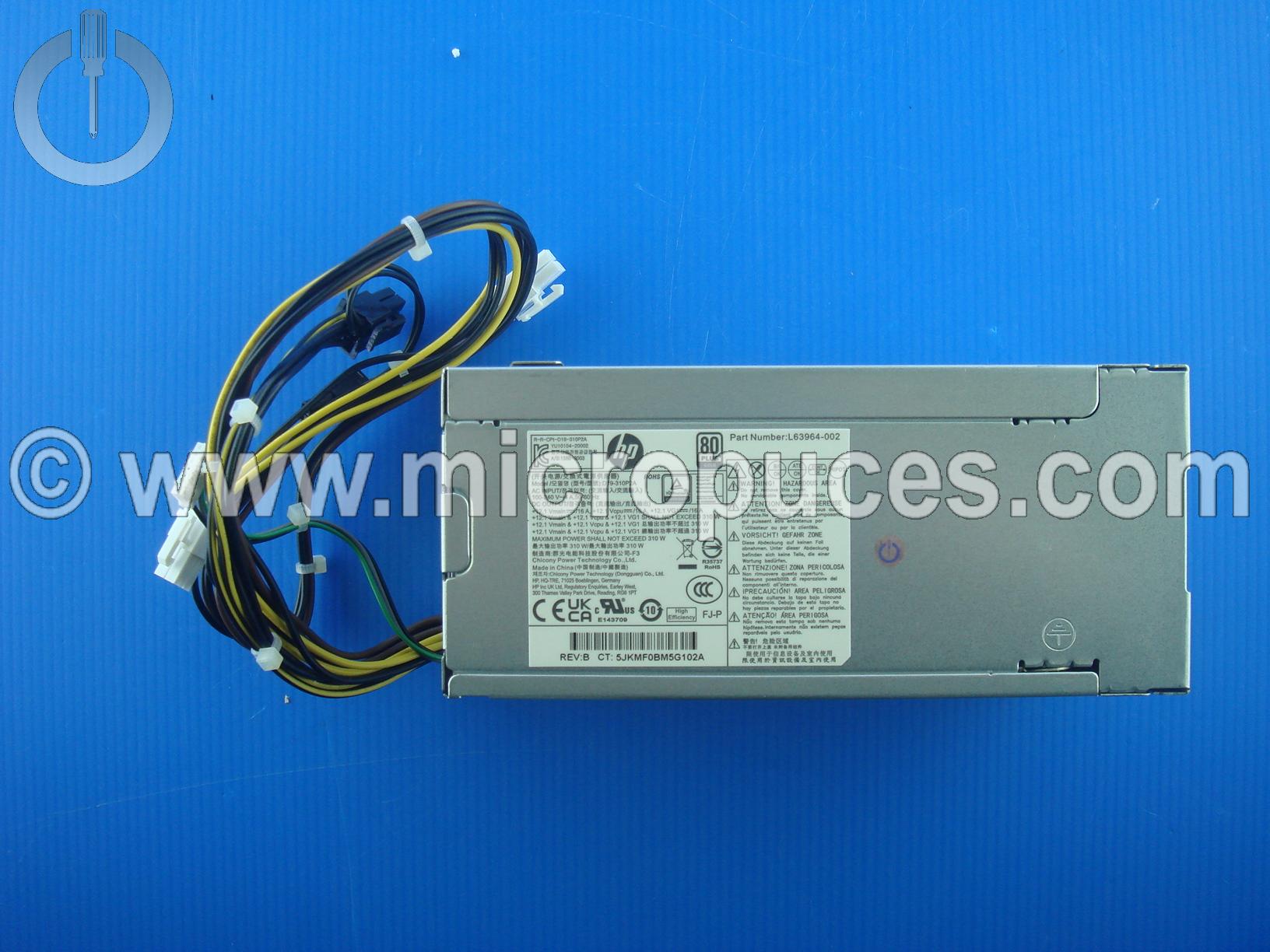 Alimentation HP 300W pour HP 440 G4