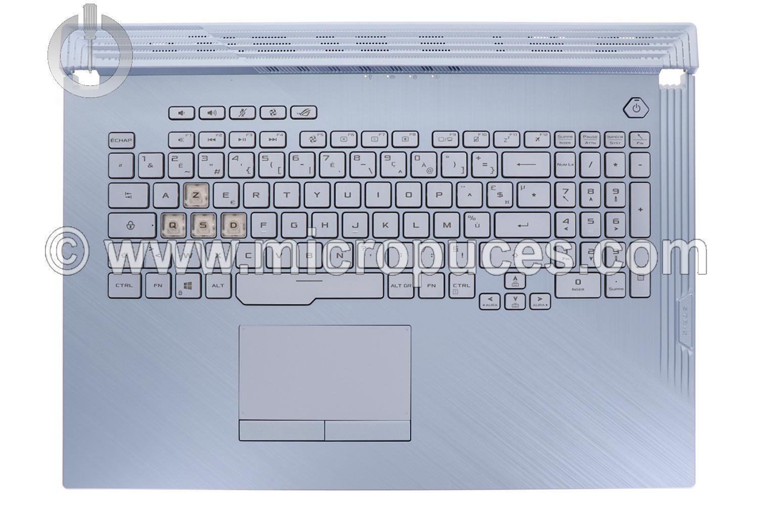 Clavier AZERTY + plasturgie de dessus pour ASUS G731