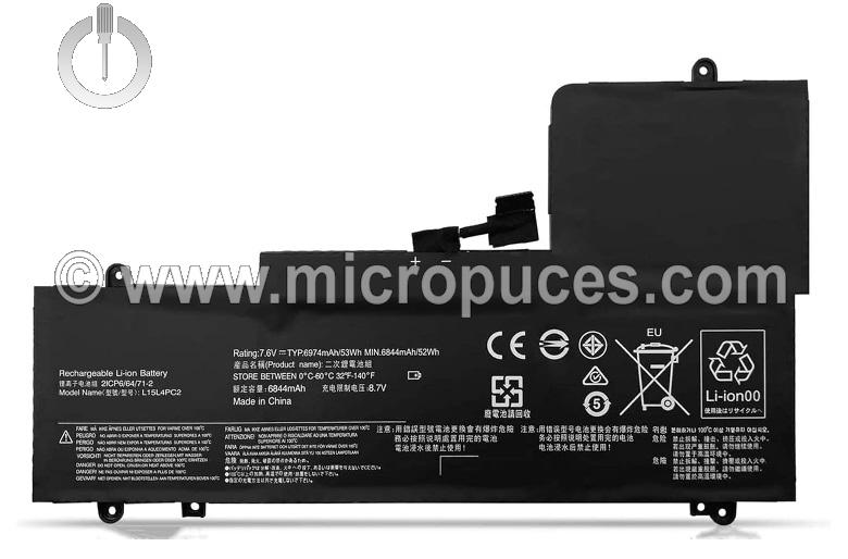 Batterie Compatible pour LENOVO Yoga 710-14IKB