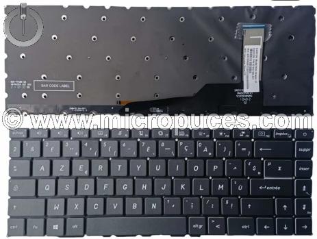 Clavier  noire pour MSI Modern 15 MS1551