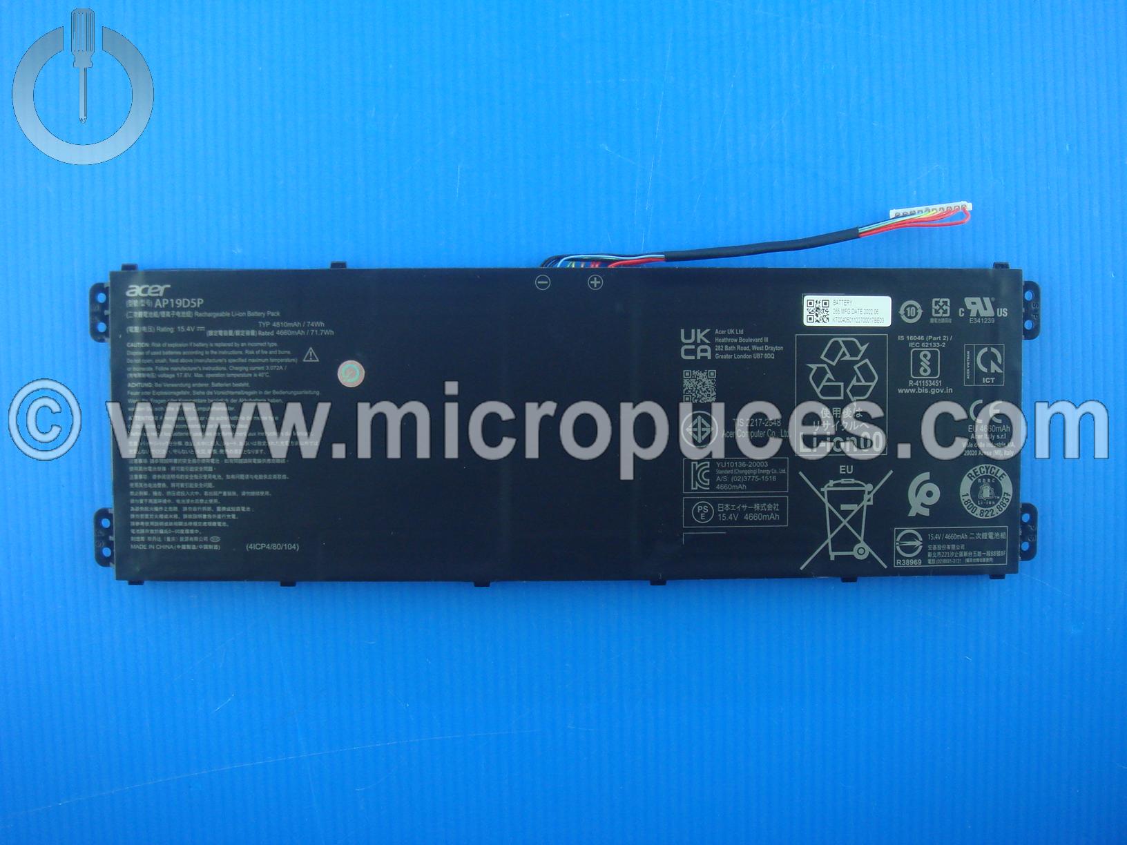 Batterie pour Acer CC315-72G