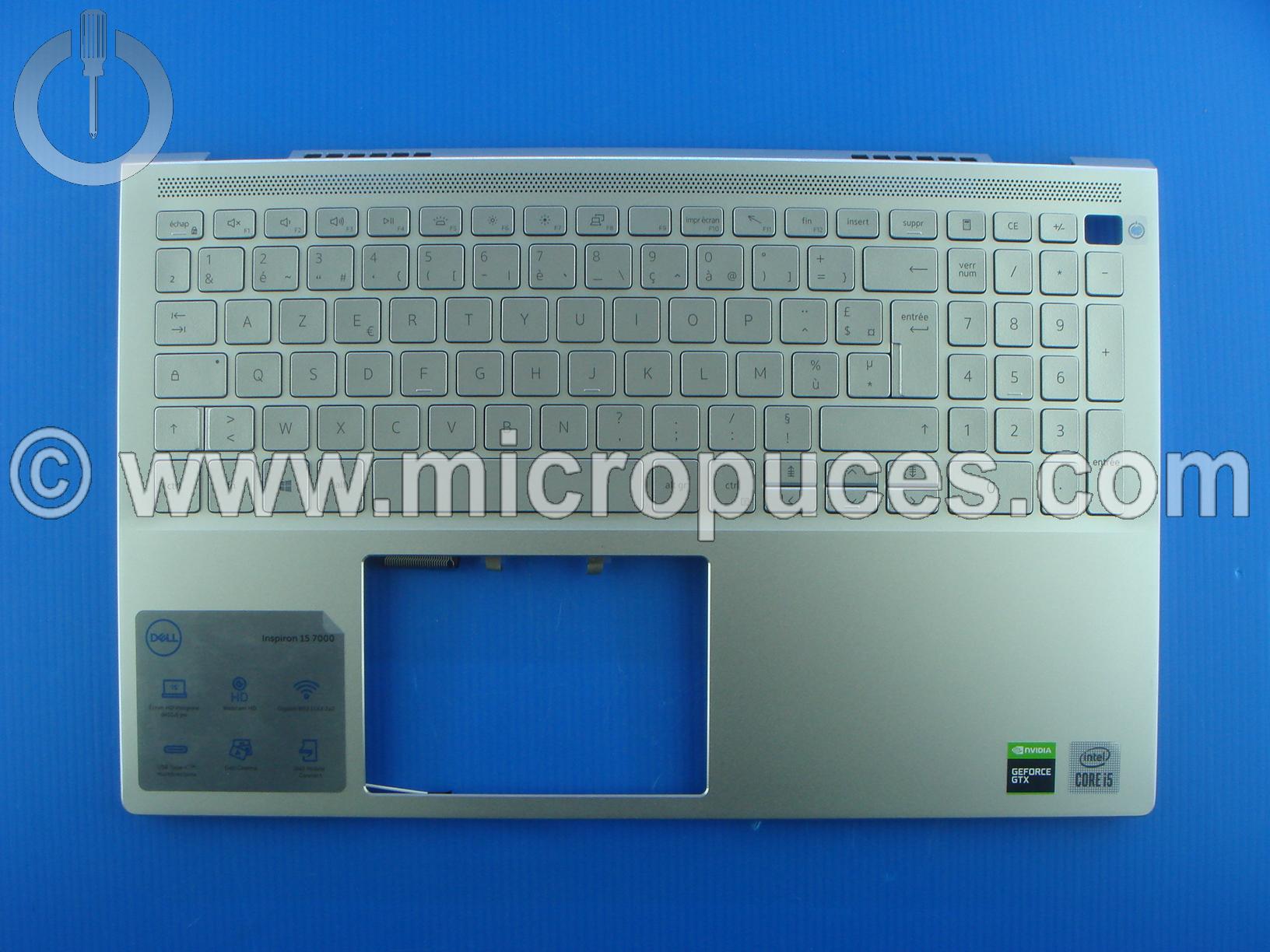 Clavier + plasturgie pour DELL Inspiron 7501 7500 7506 Thunderbolt