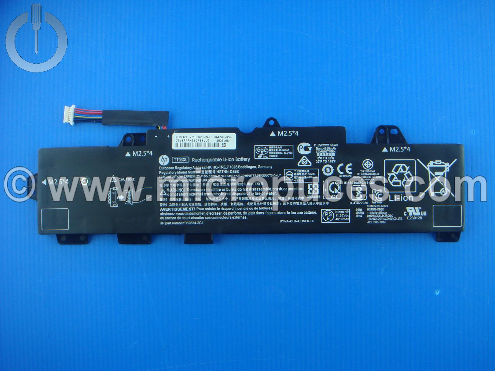 Batterie d'origine pour HP EliteBook 850 G5