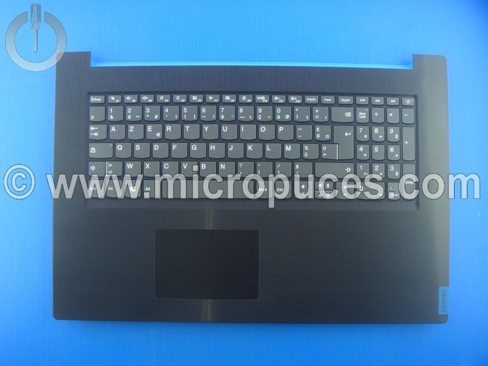 Clavier + plasturgie du dessus pour LENOVO IdeaPad L340-17IRH bleu