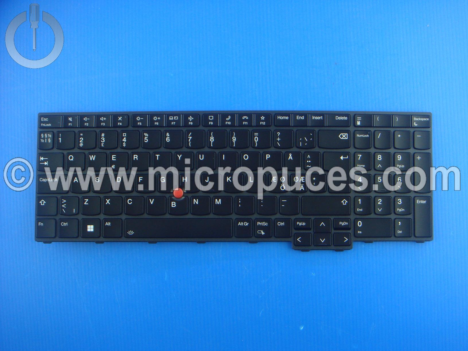 Clavier pour Lenovo Thinkpad T16 Gen 2