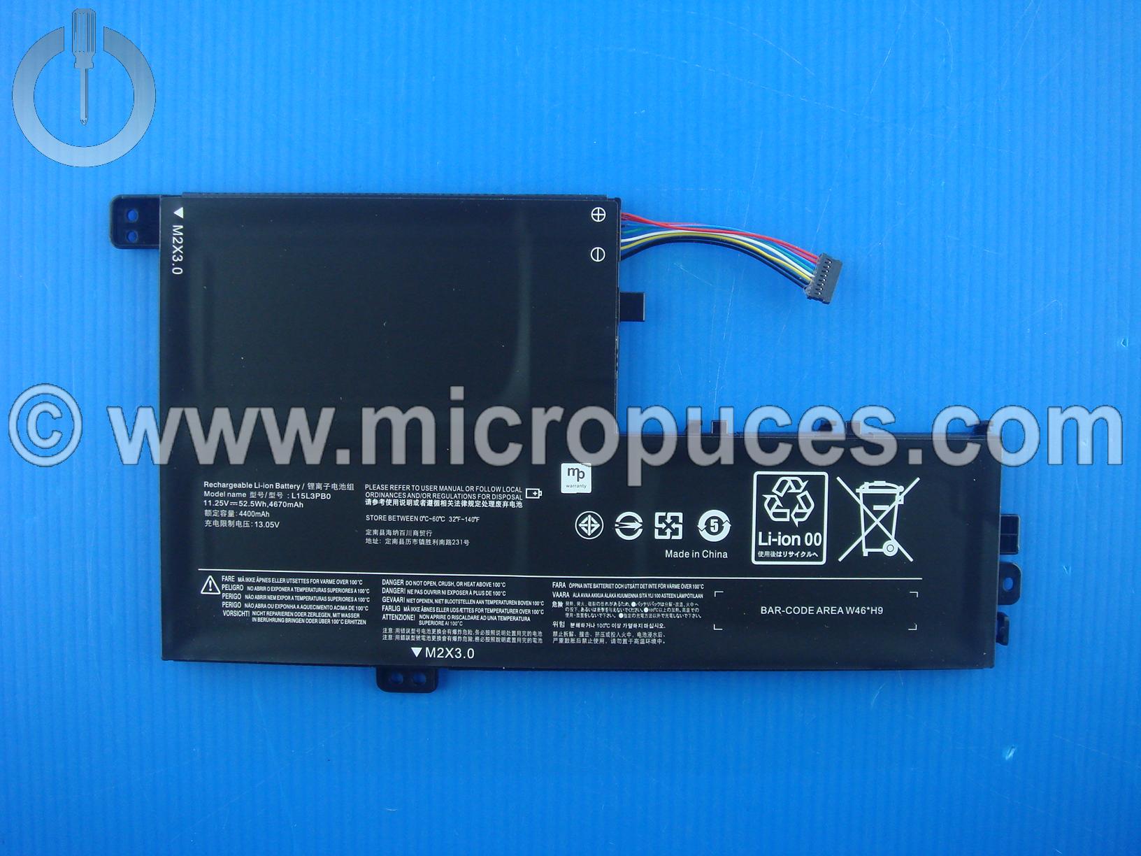 Batterie pour Lenovo IdeaPad 330S-15