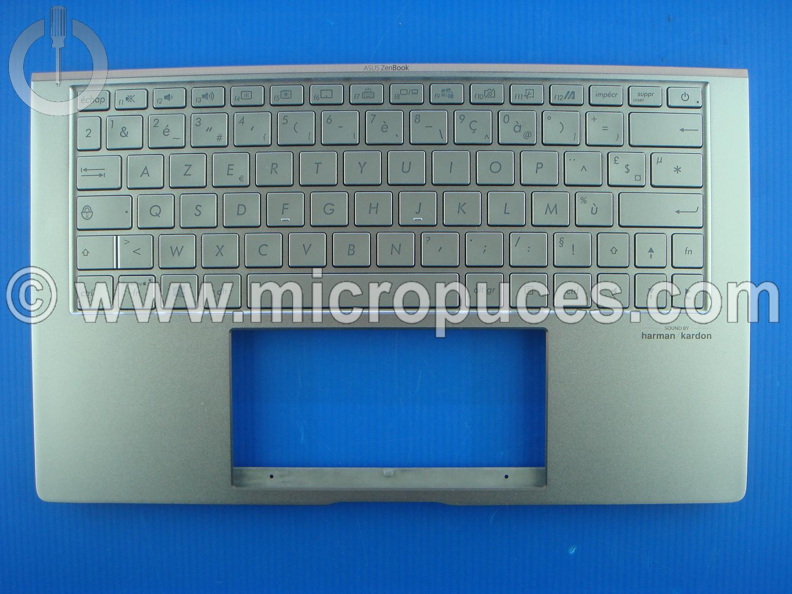 Clavier + plasturgie silver pour Asus UX334FA