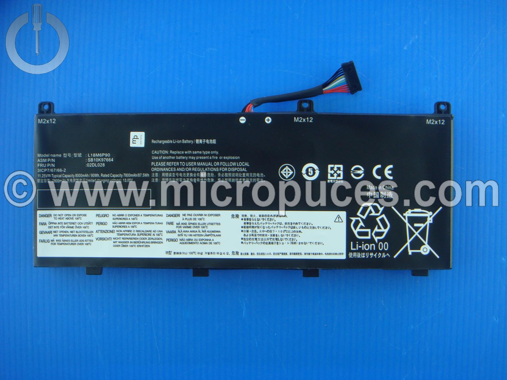 Batterie pour Lenovo ThinkPad P53