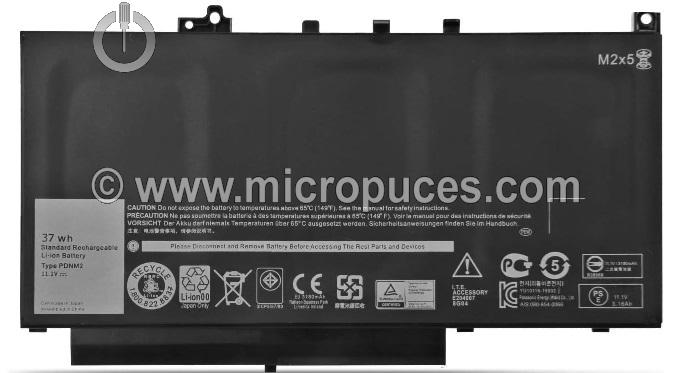 Batterie Compatible pour Dell Latitude E7270