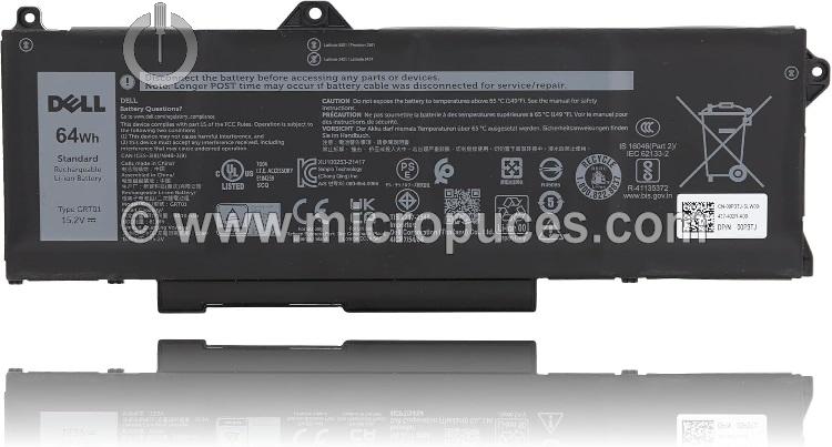 Batterie  pour DELL Prcision 15 3561