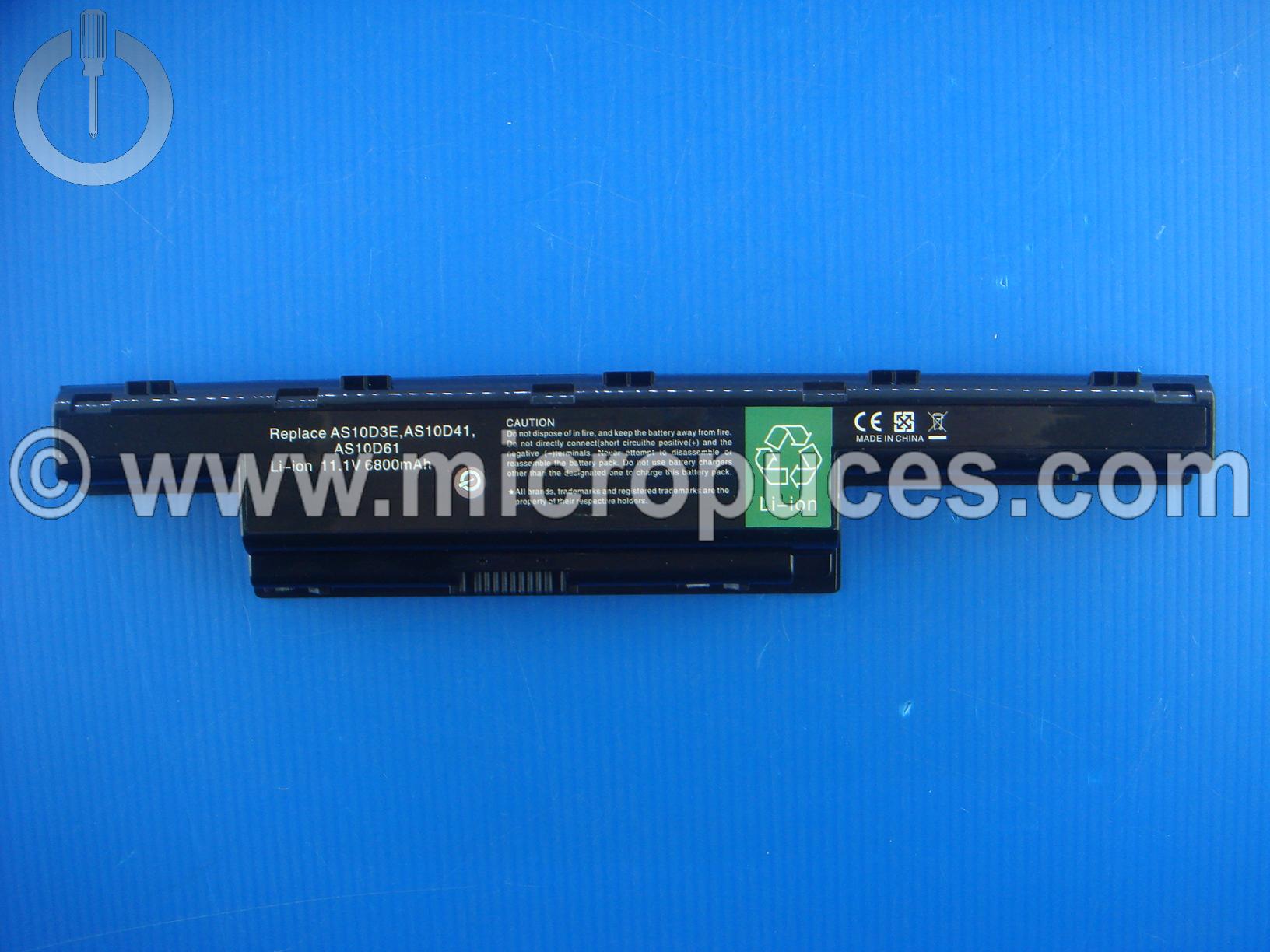 Batterie AS10D31 DE REMPLACEMENT pour ACER et Packard Bell