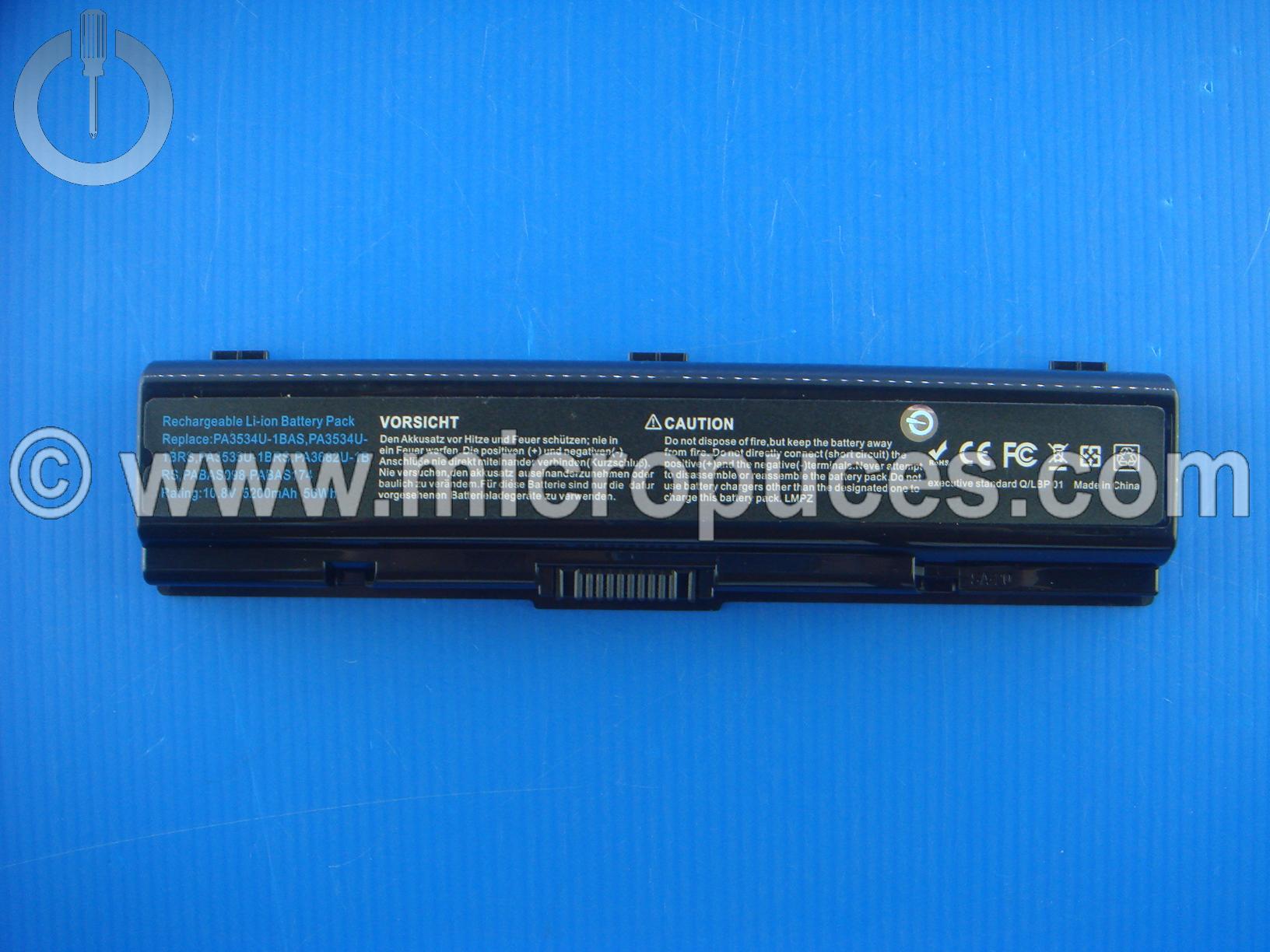 Batterie de remplacement Satellite A200 A300 A350