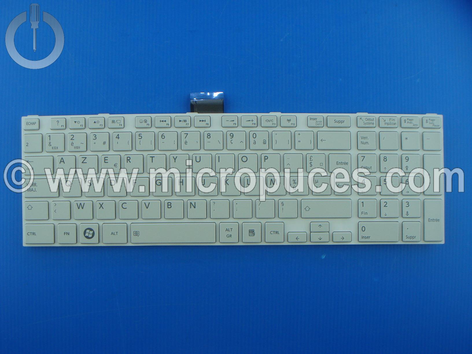 Clavier AZERTY pour TOSHIBA Satellite C55D-A