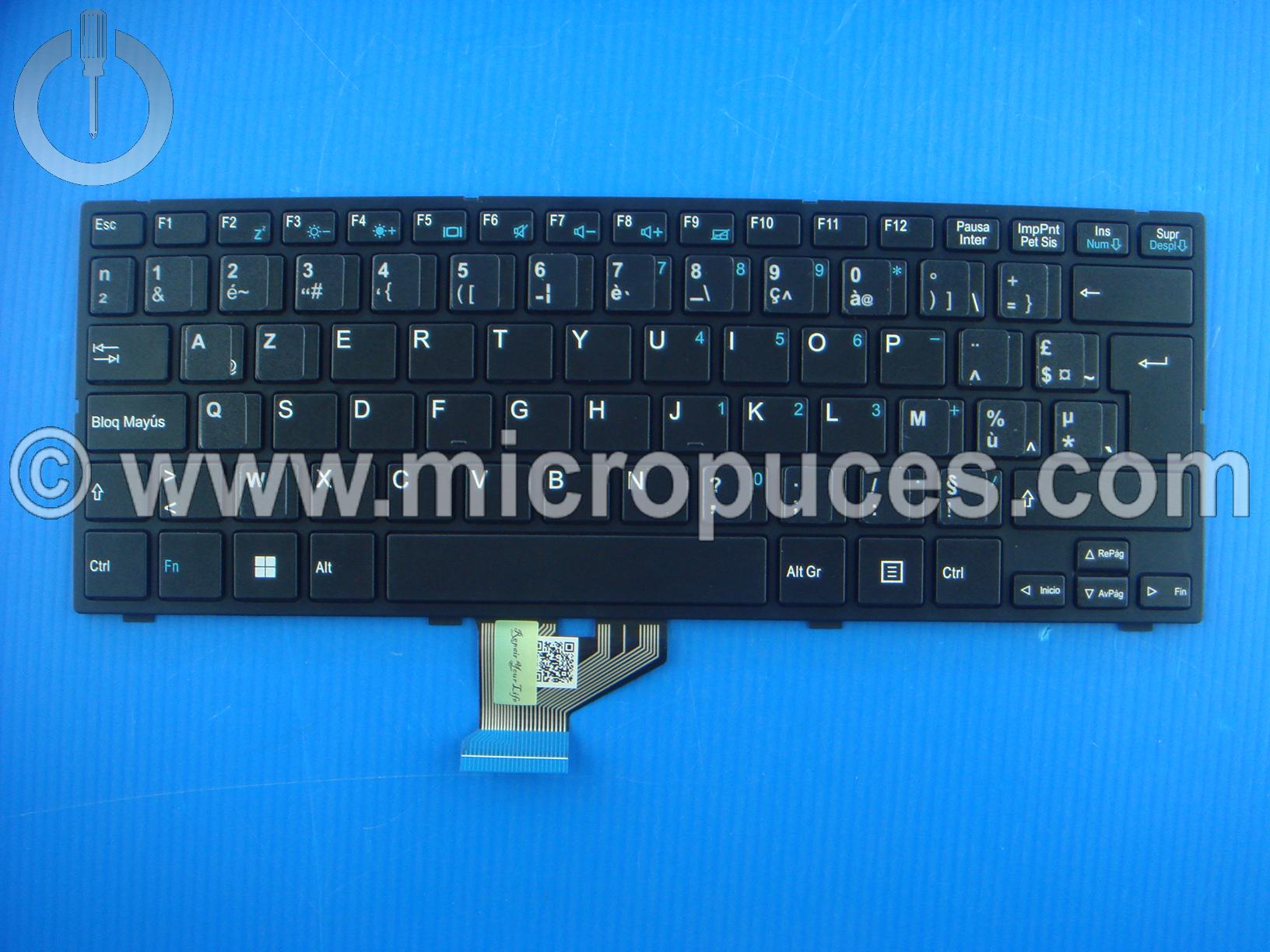 Clavier pour Medion Akoya E11120 (vinyle)