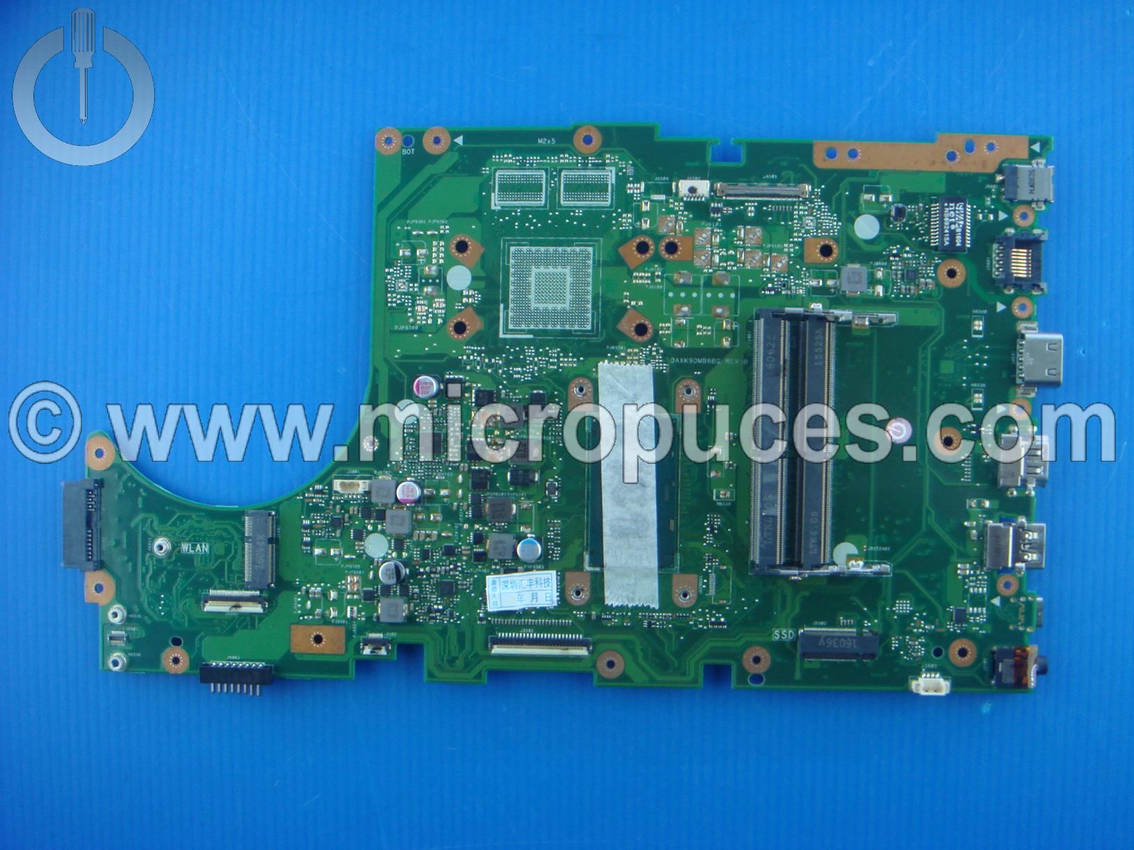 Carte mre Asus X756 ( i3-6100U ) UMA