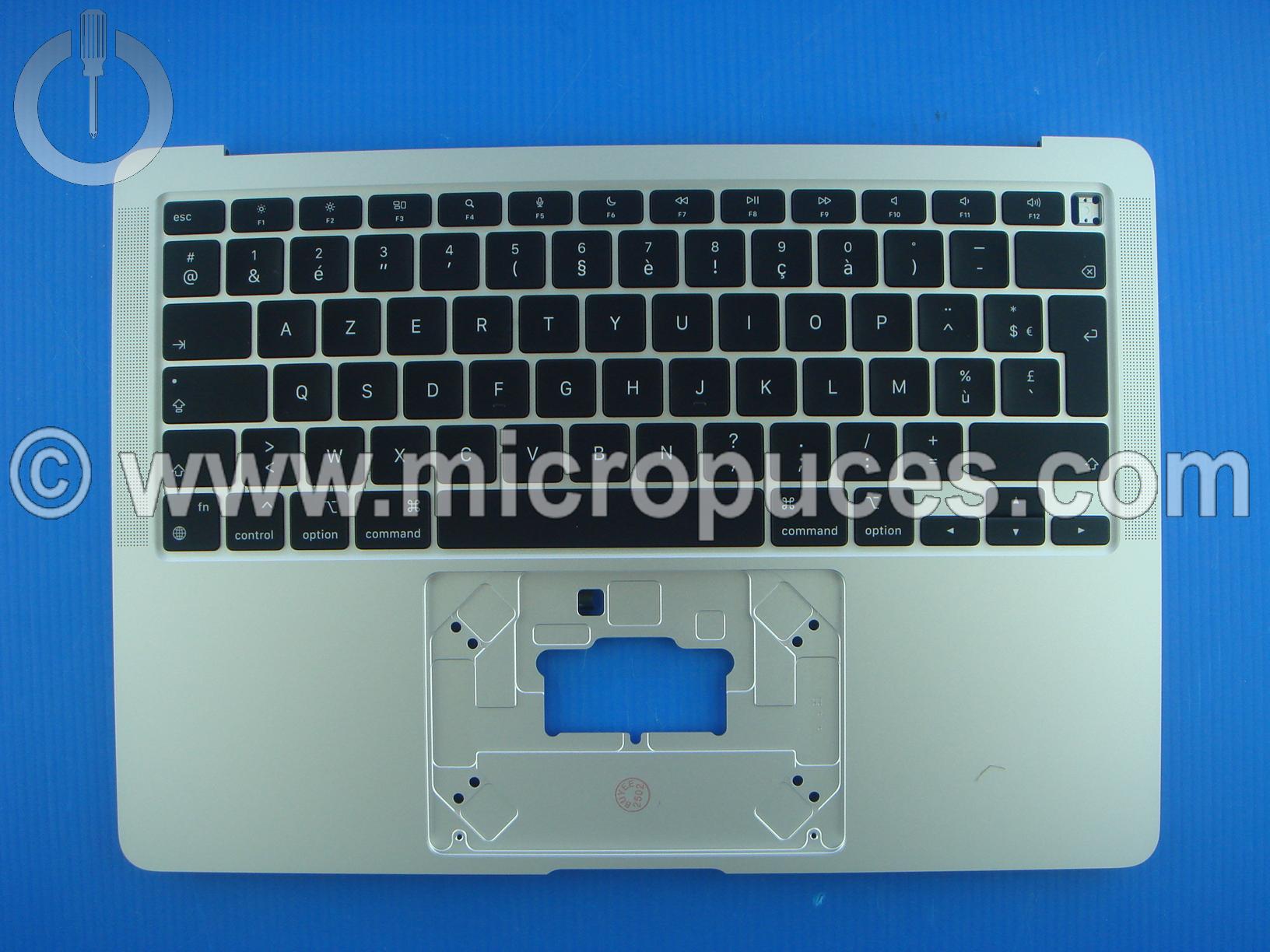 Clavier + top cover 13,3" pour Macbook Air A2337 - Grade A silver