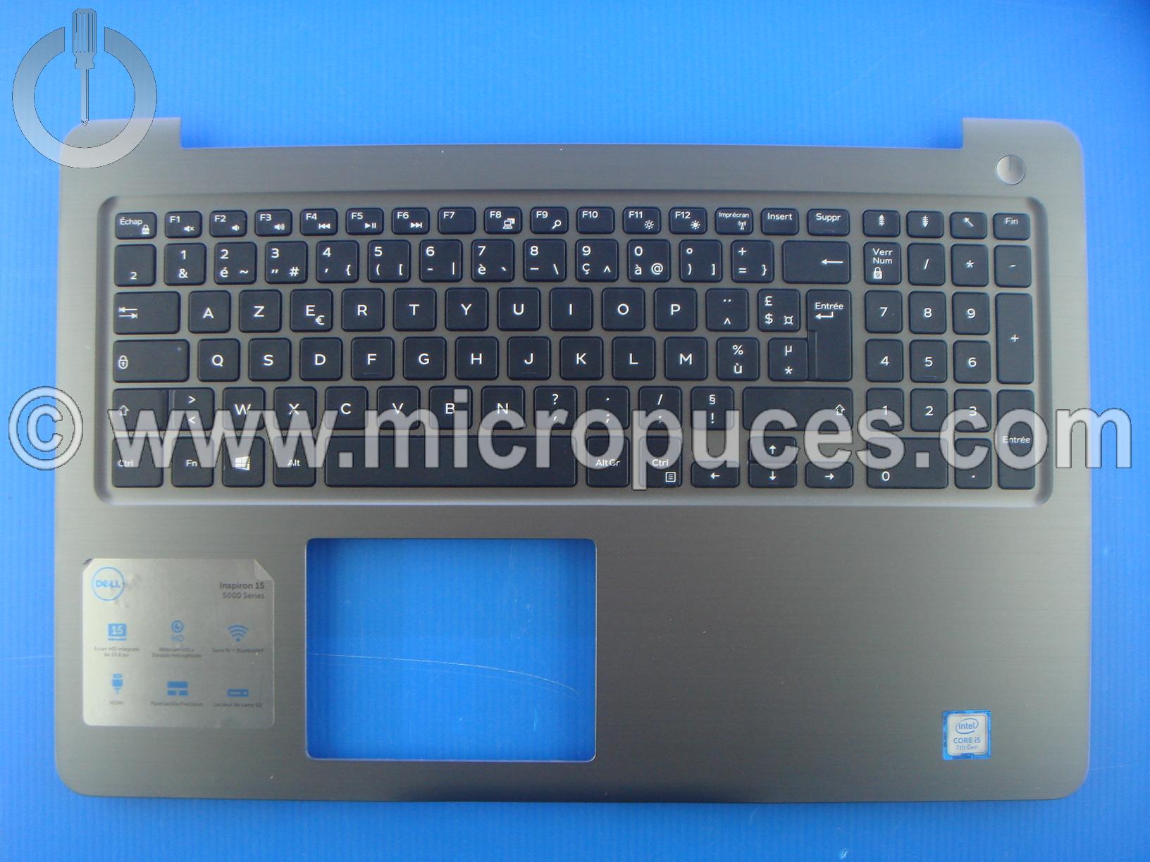 Clavier + plasturgie de dessus pour DELL Inspiron 15 5565
