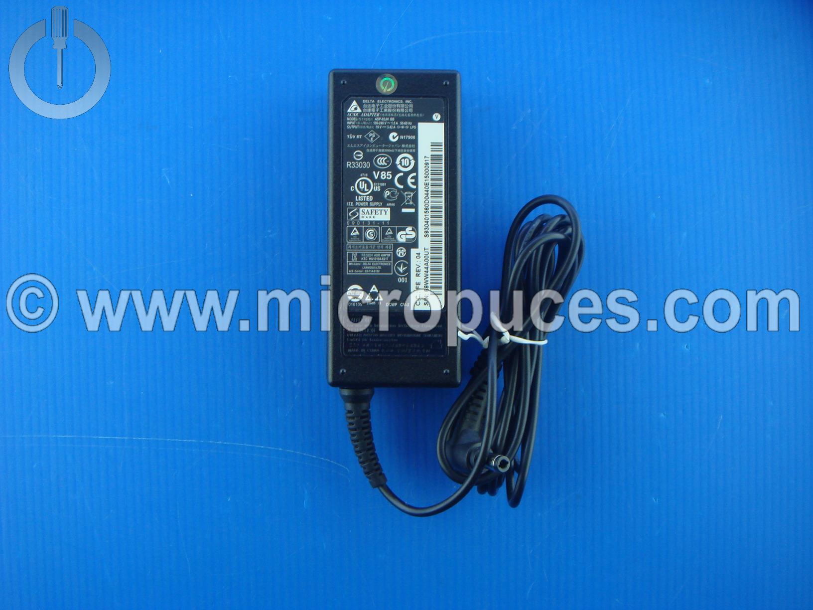 Chargeur Alimentation 19V 4.74A Delta Electronics pour ASUS
