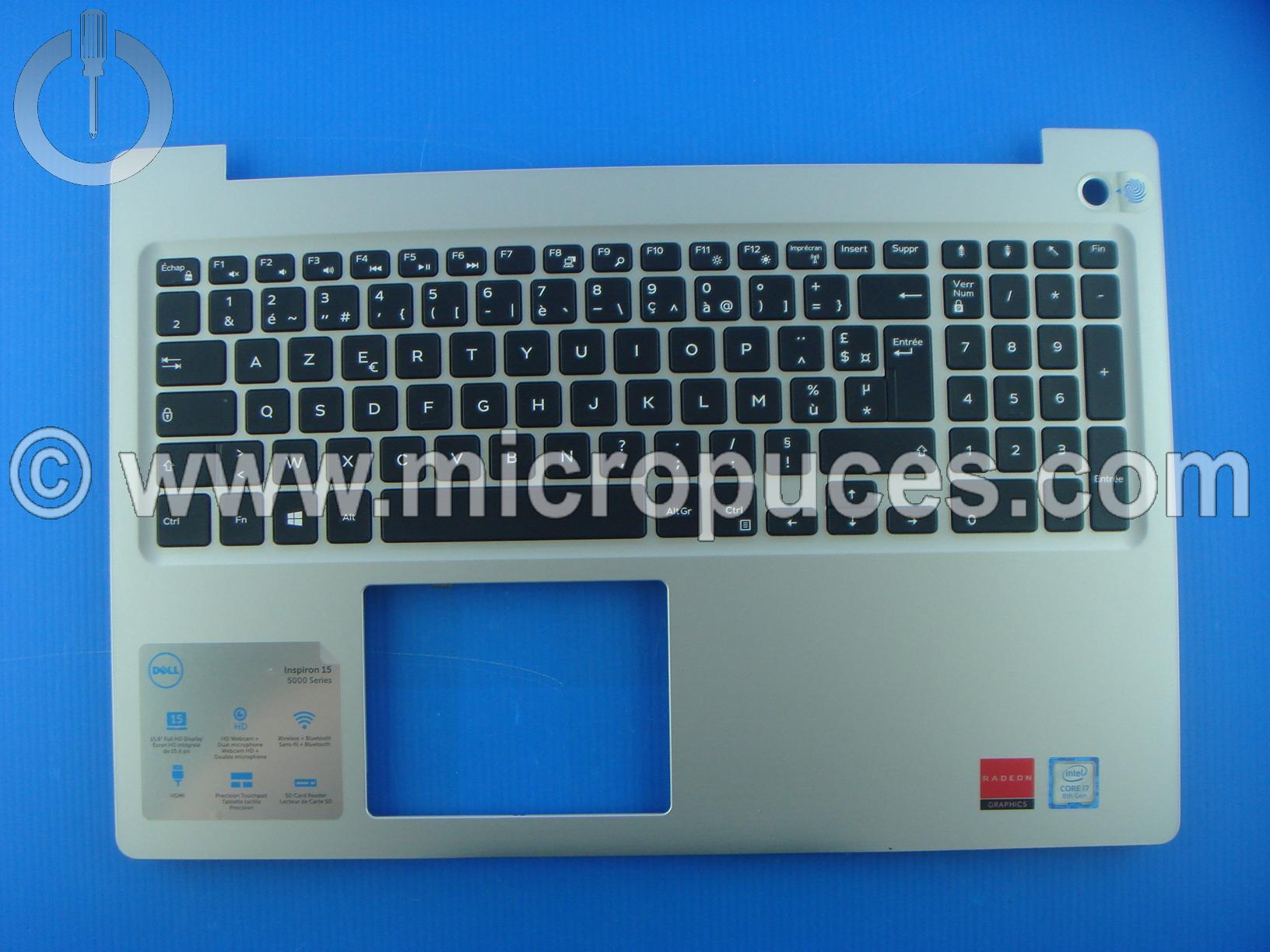 Clavier + plasturgie de dessus pour DELL Inspiron 15 5570