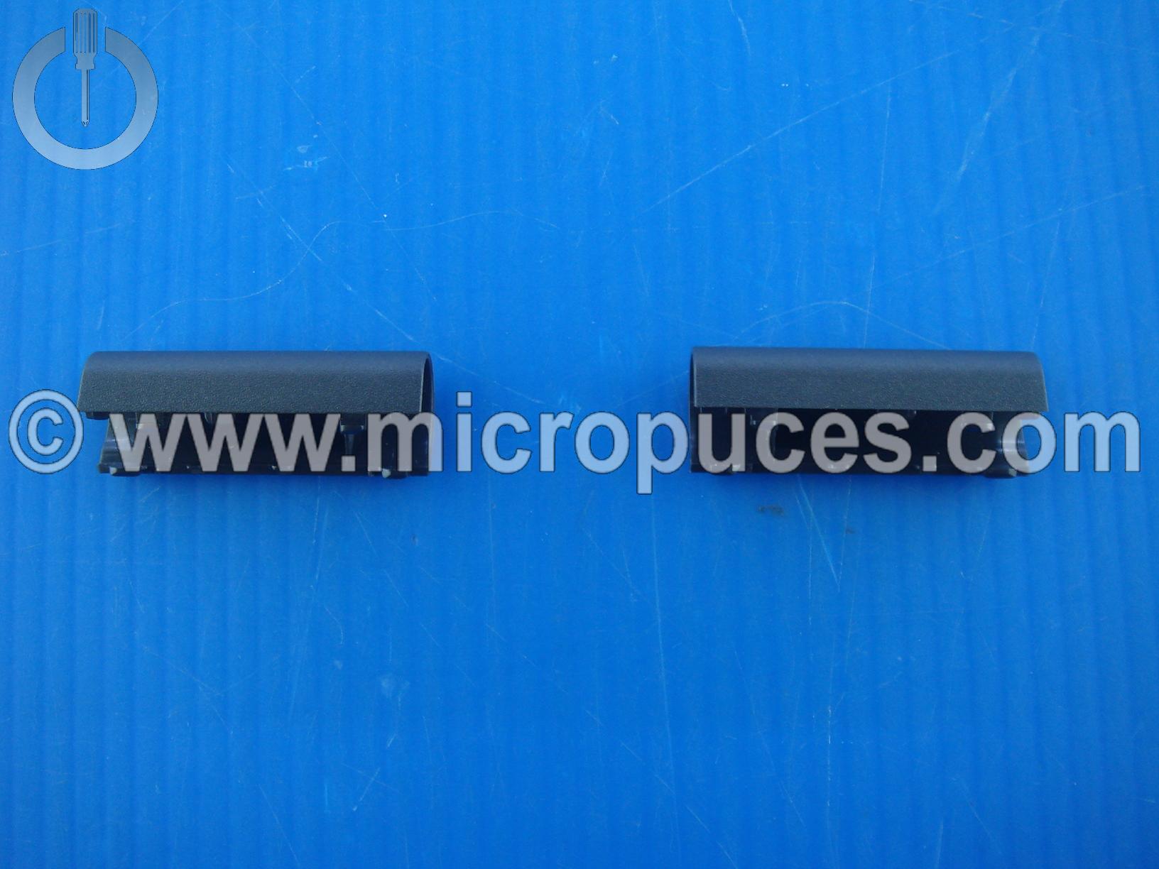 Cache charnières pour DELL Inspiron 15 (3510 3511 3515 3520) noir