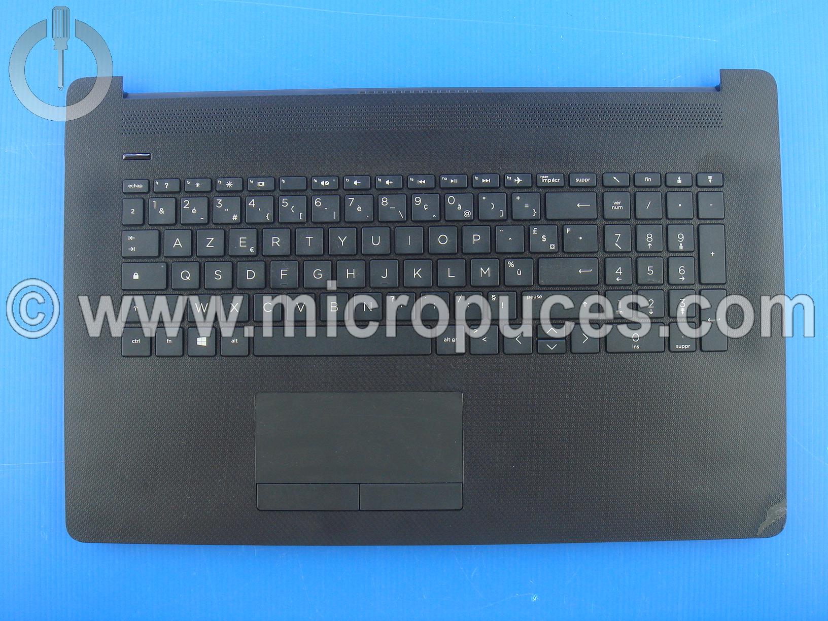 Clavier + plasturgie du dessus noir pour HP Pavilion 17-by
