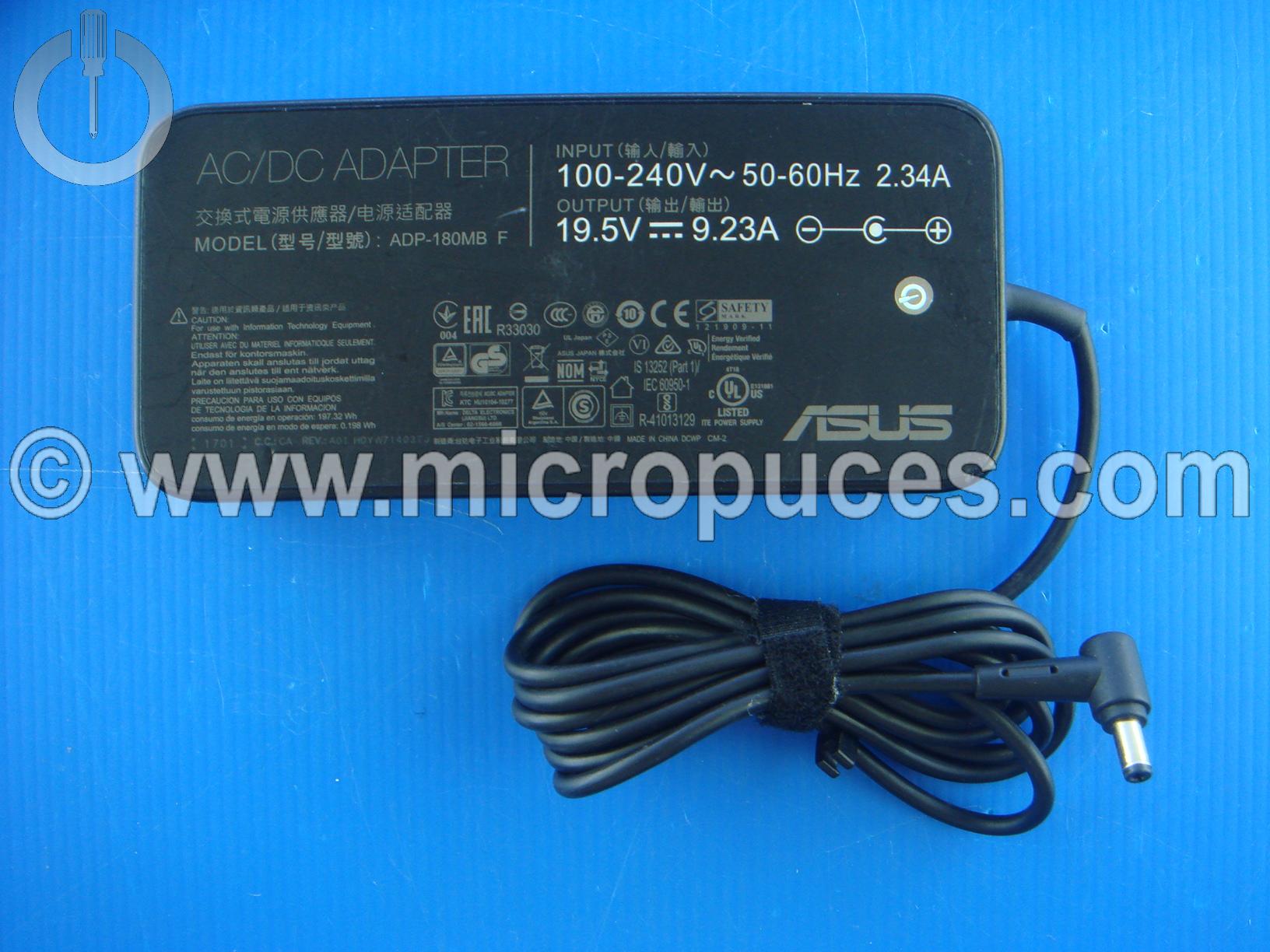 Chargeur Alimentation 19.5V 6.15A pour ASUS ROG