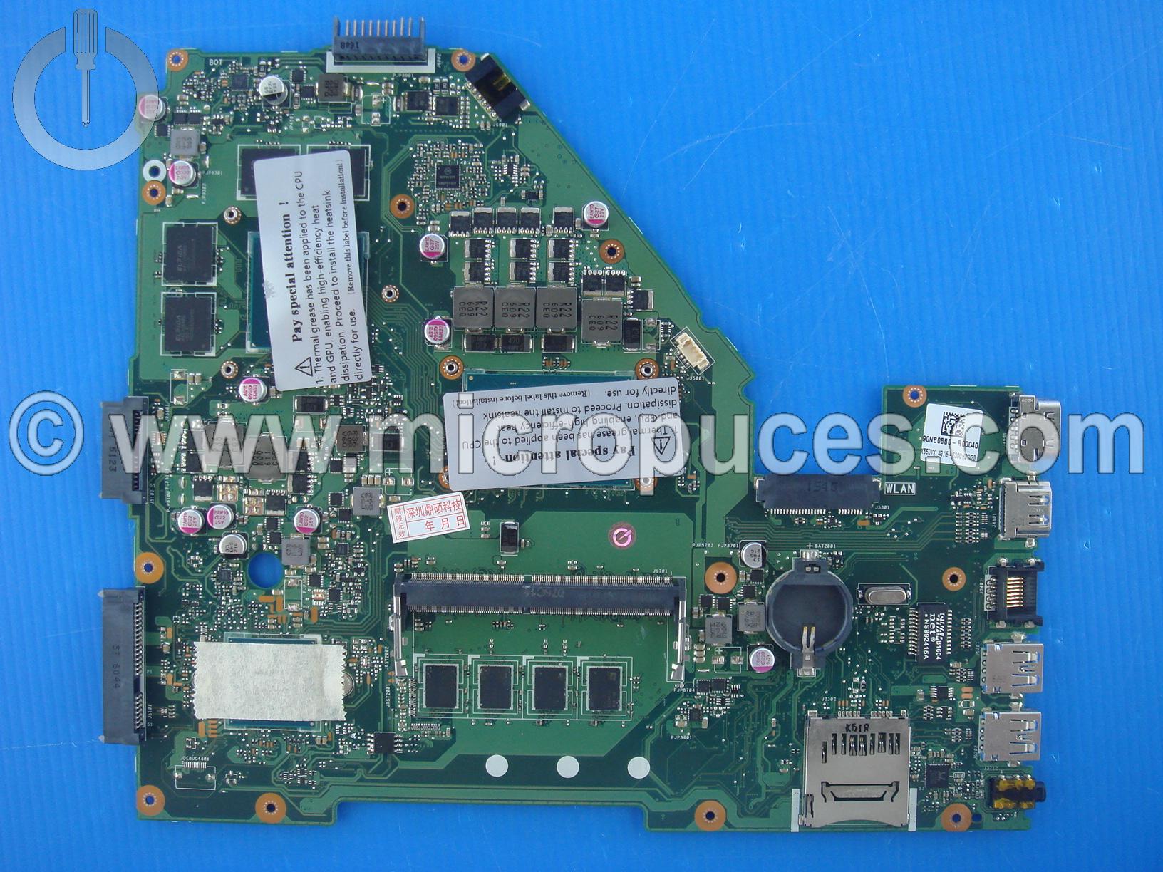 Carte mere ( i5 ) pour ASUS R510 X550VQ K550V FX550VX