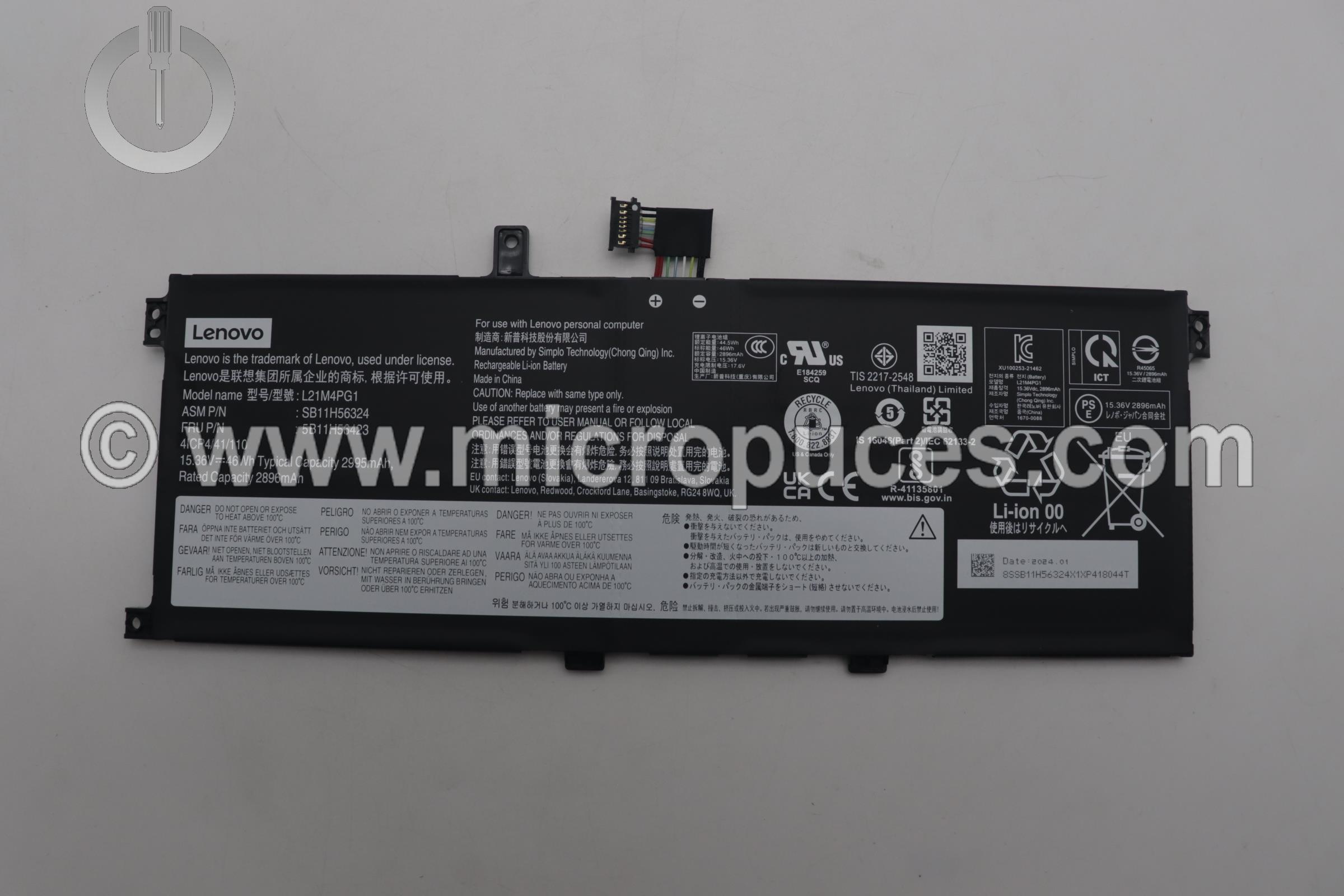 Batterie pour Thinkpad L13