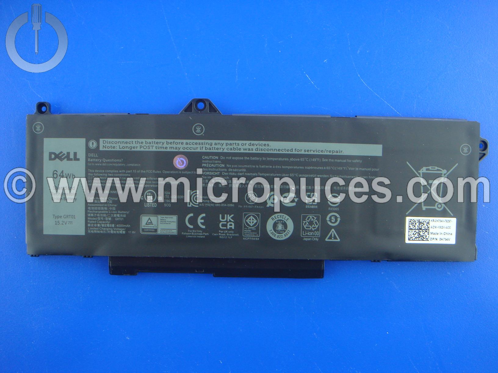 Batterie 64Wh pour DELL Précision 15 3561